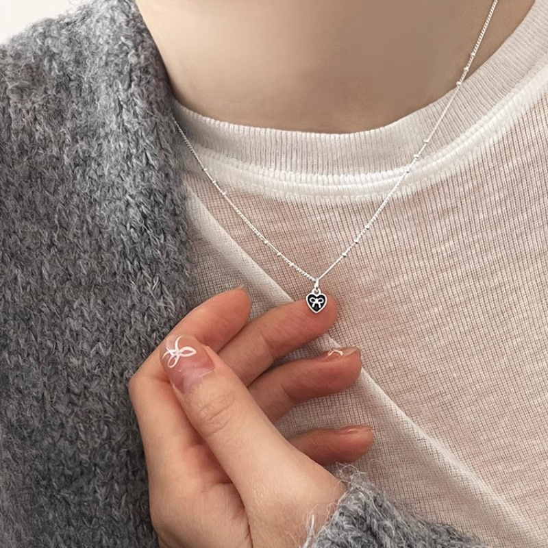 Tie Clip Silver - VENTFILLE 925 Sterling Zilveren Liefde Hart
