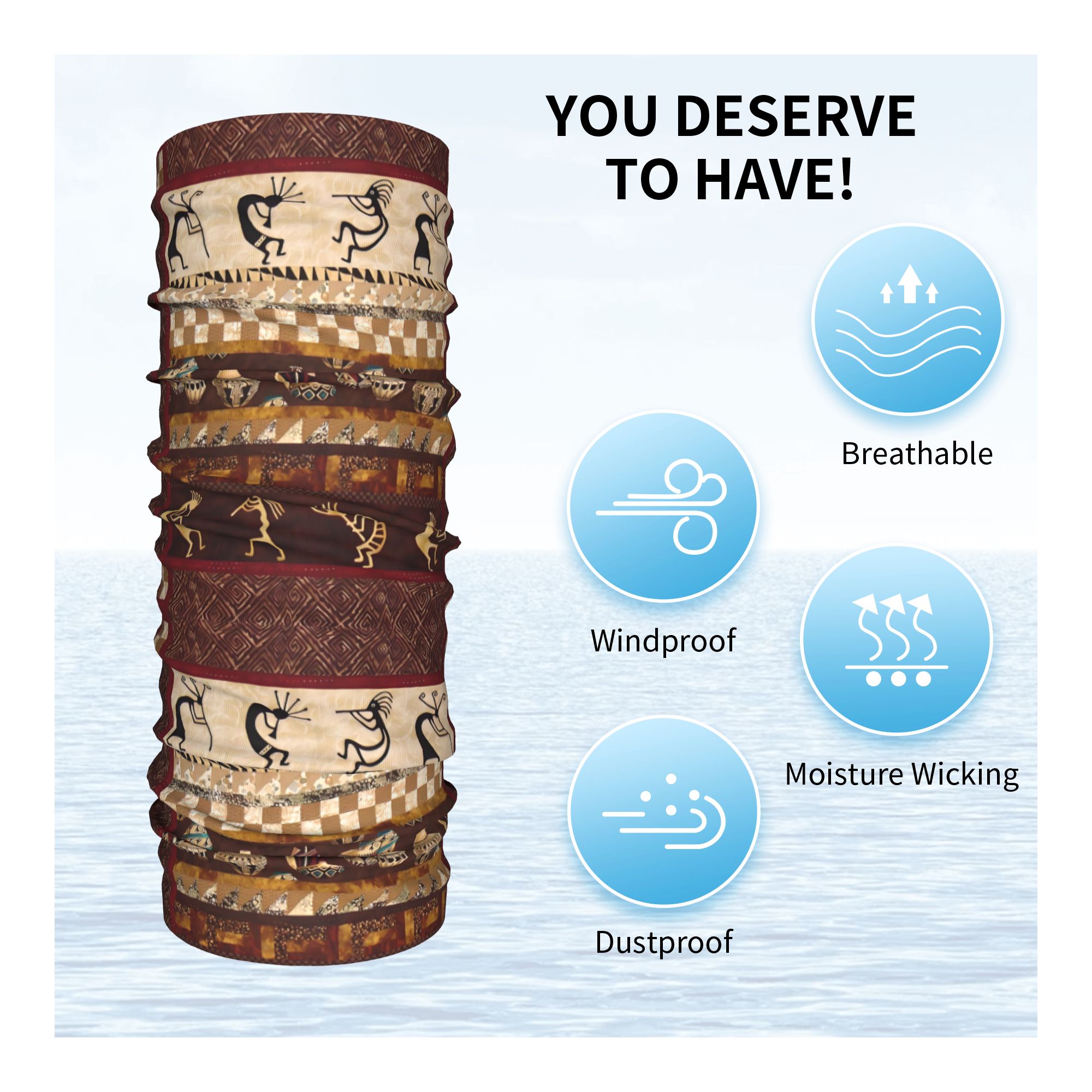 Aangepaste Kokopelli Winter Ho - Neck Warmer Tube recensie en prijs