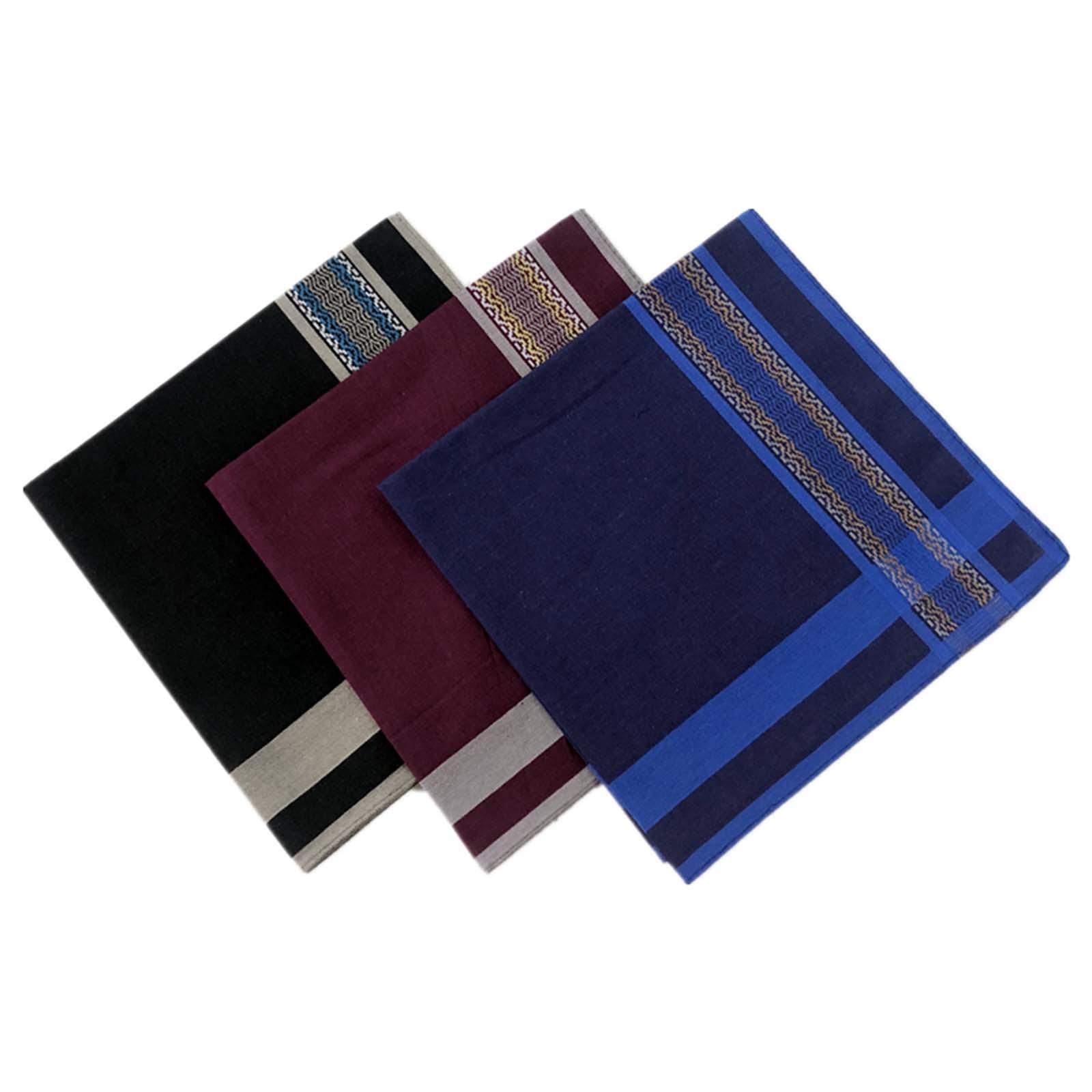 6 stuks donker geruite zakdoek - Handkerchief Cotton Men recensie en prijs