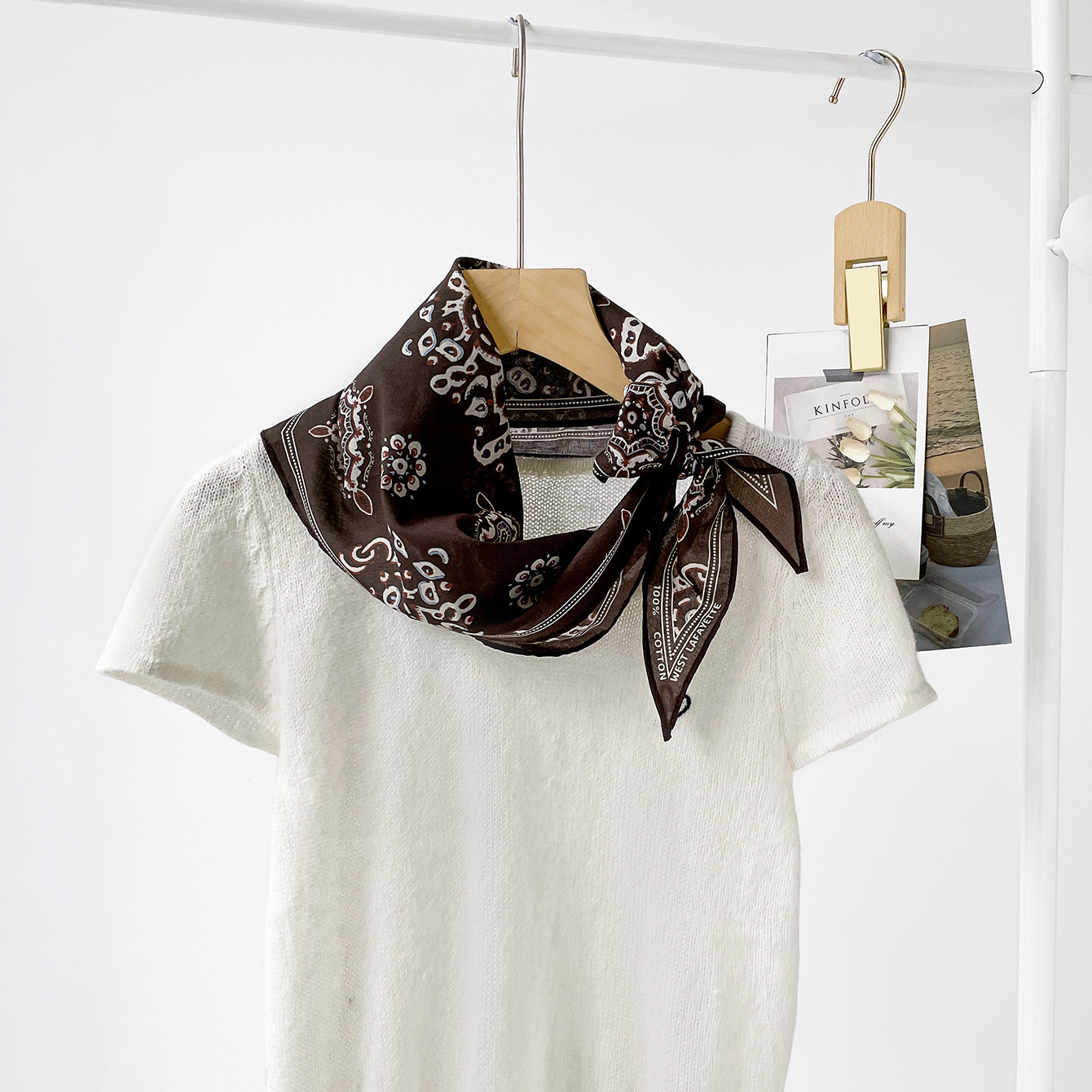 2026 Katoenen lange sjaal Pash - Bandana Cotton recensie en prijs