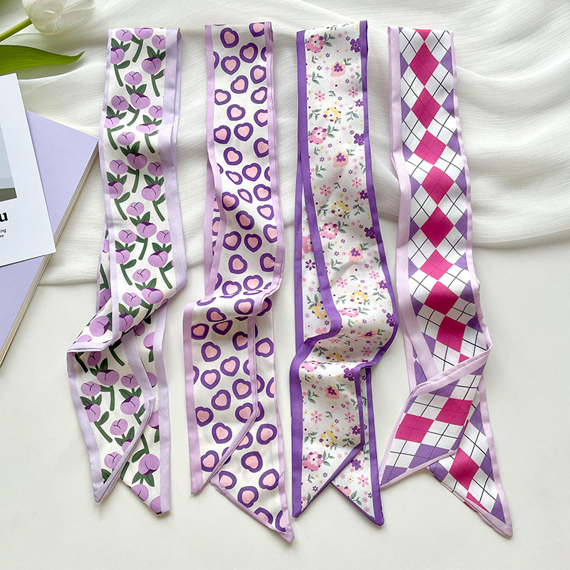 Nieuwe Luxe Smalle Korte Vrouw - Silk Neck Scarf recensie en prijs