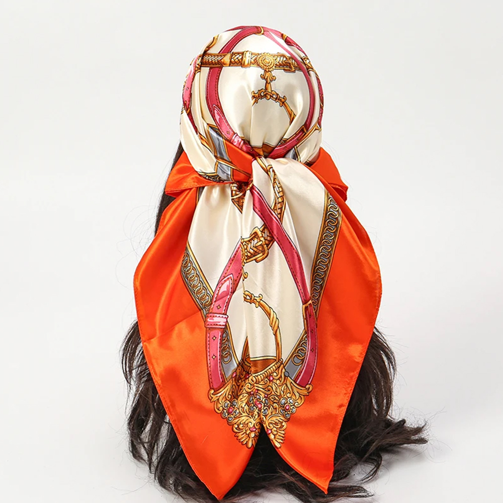 Mode Sjaals 90*90cm Dames Prin - Scarf Silk Square recensie en prijs