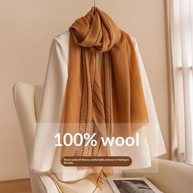 100% wollen sjaal, ultrazacht, - Pashmina Wrap Large recensie en prijs