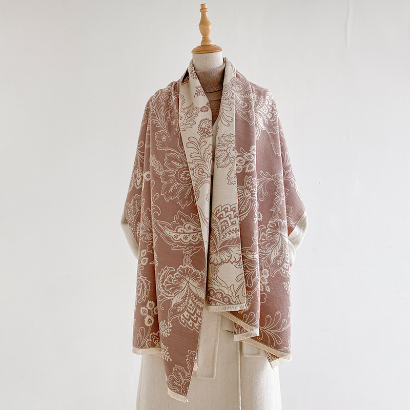 Dames sjaal paisley bloemen du - Pashmina Wrap Large recensie en prijs